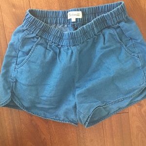 Madewell jean shorts