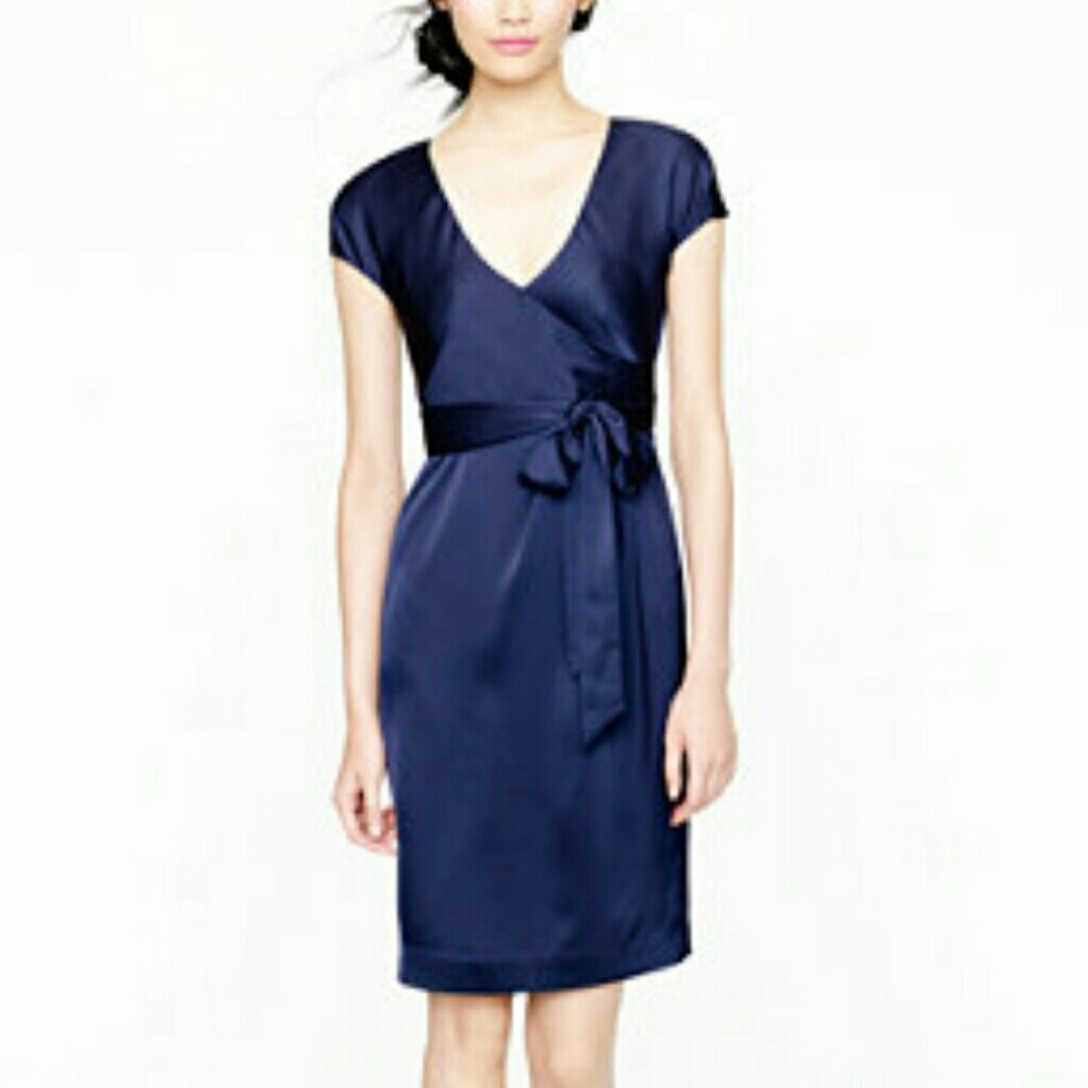 J. Crew Purple Frock Dress - Picture 3 of 5