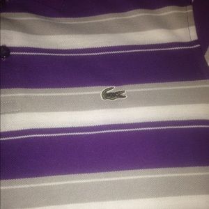 Lacoste Striped Polo