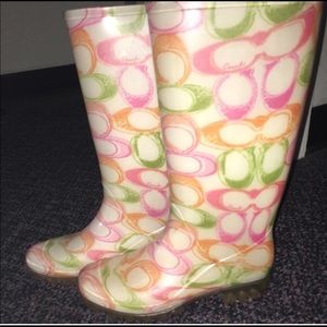 Coach Rain Boots