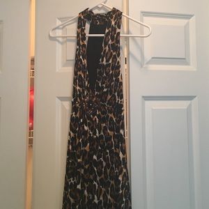 Trina Turk size 2 leopard print dress. Worn once.