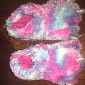 Unicorn slippers
