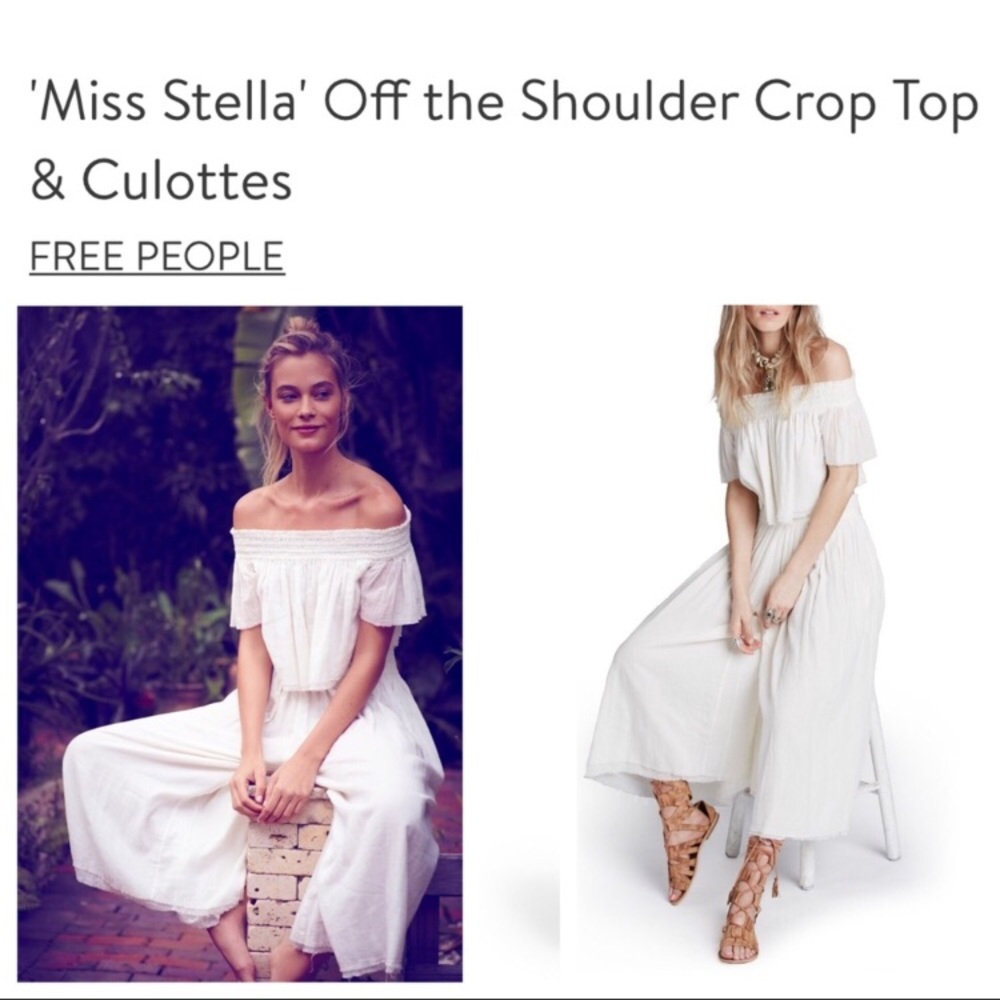 Free people two piece set