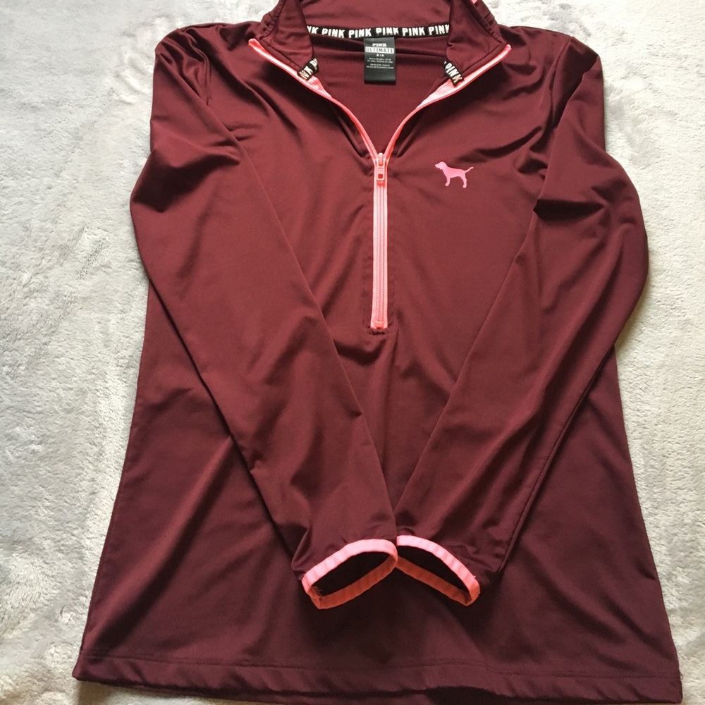 Pink Half-Zip