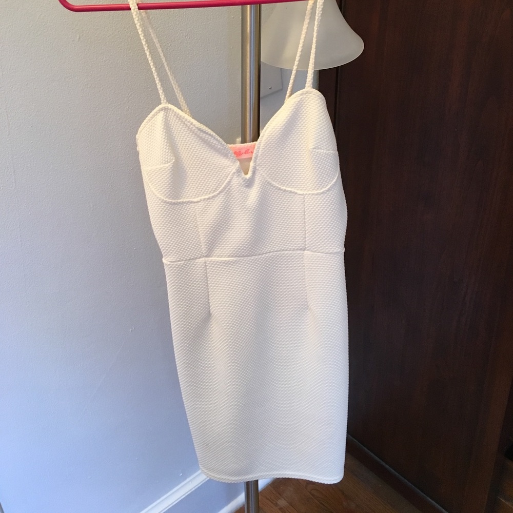 Cream Kelly love dress