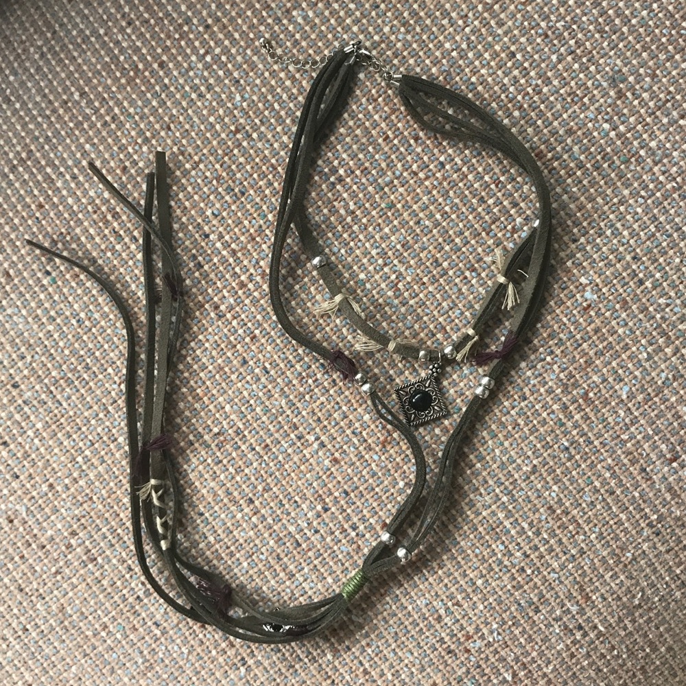 Free People Leather Lariat