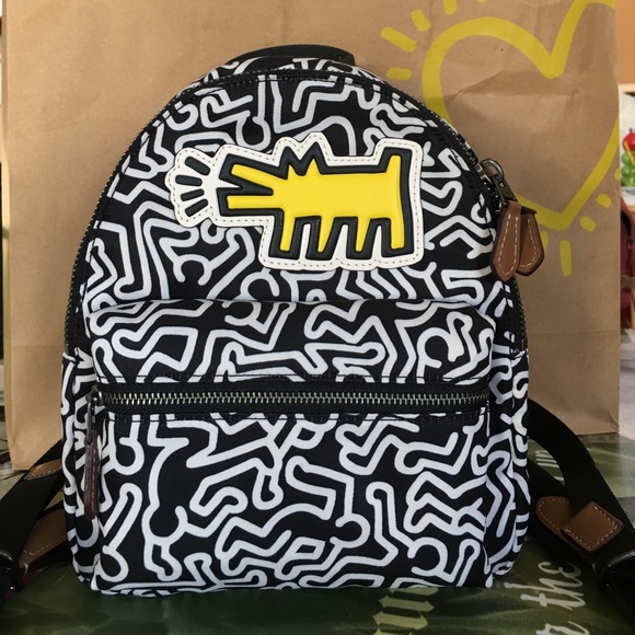 Coach Handbags - NWT LE Coach x Keith Haring Mini Backpack