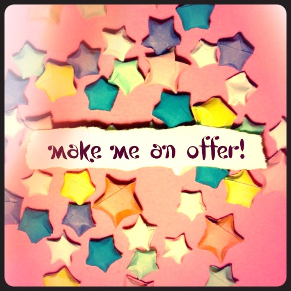 Make me an offer if you see something you like!