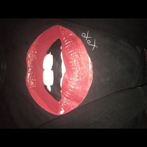 Distressed Kendall & Kylie pullover