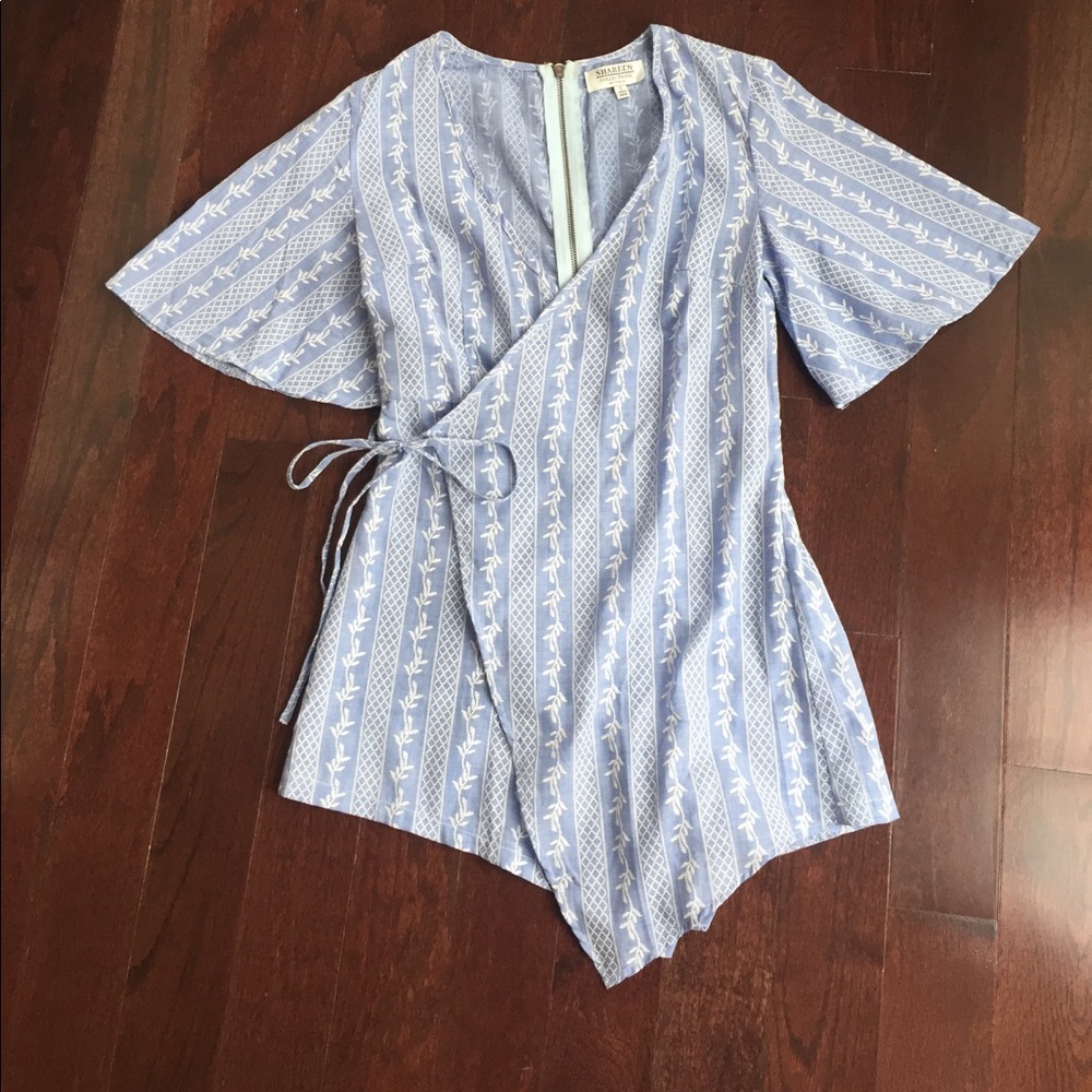Xenia wrap romper