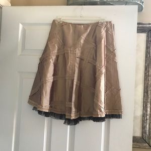 Flair silk Nanette Lepore skirt