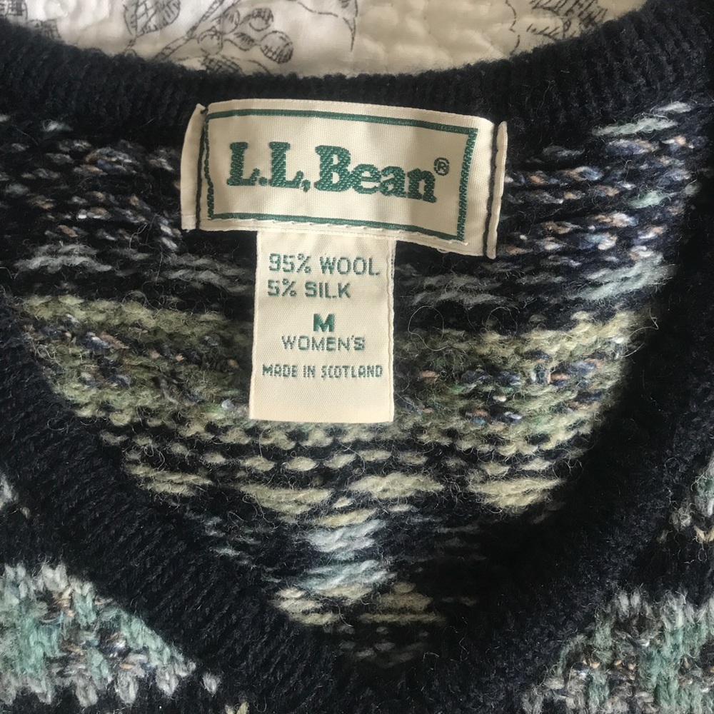 LLBEAN WINTER SWEATER - Picture 2 of 2