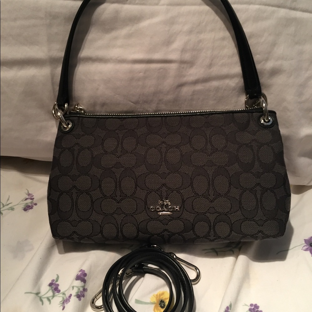 Coach Charley Signature Convertible Crossbody