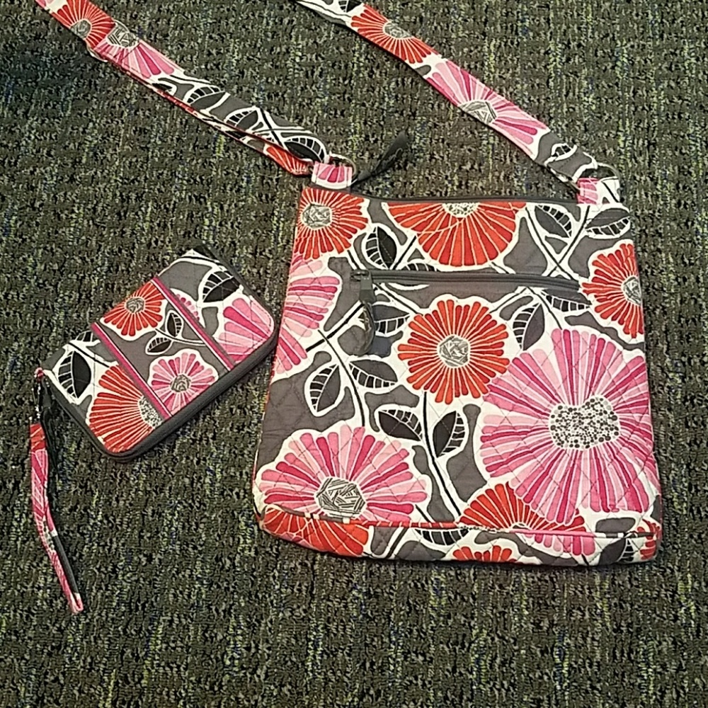 Vera Bradley Cherry Blossom Purse and Wallet