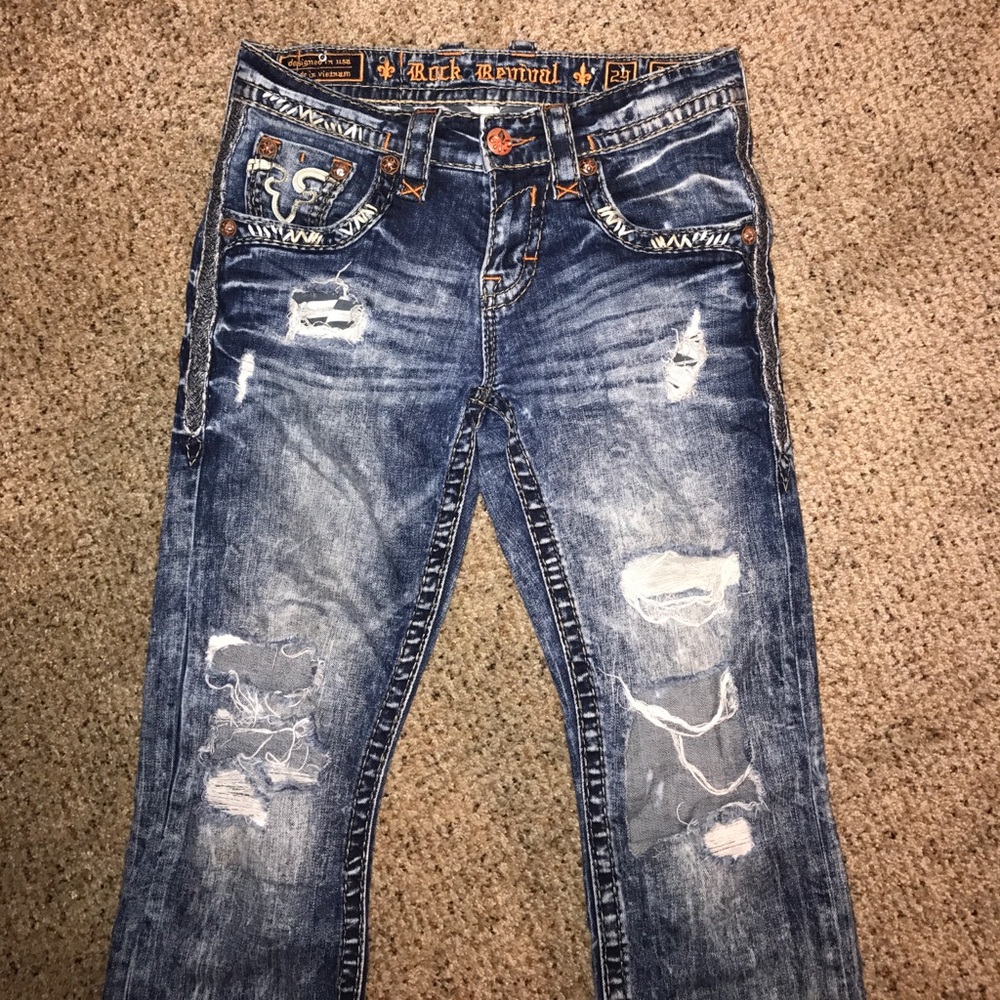 Rock Revival straight leg