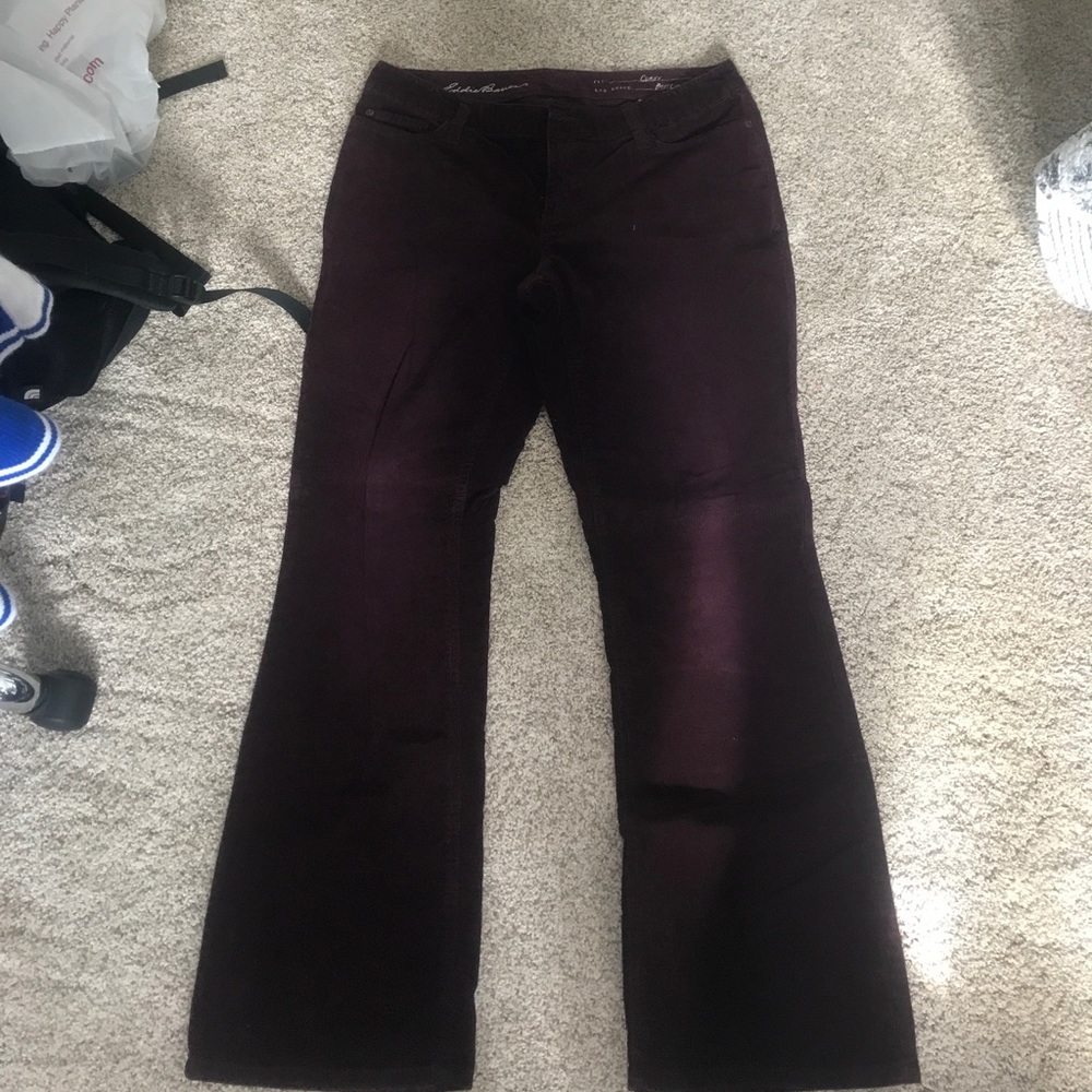 Eddie Bauer corduroy curvy pants