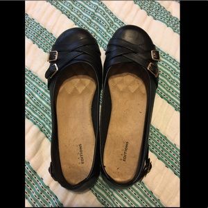 Black Dress Flats