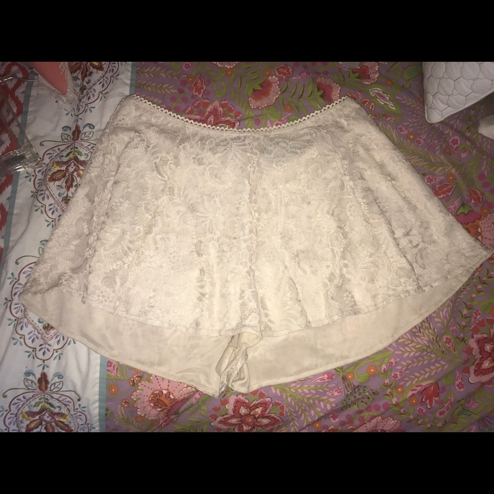 Lace nasty gal shorts