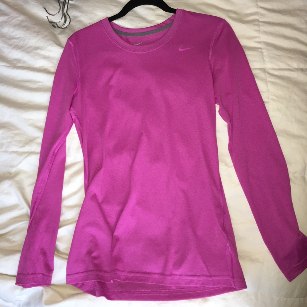 Nike Dri-Fit Purple Long-Sleeve