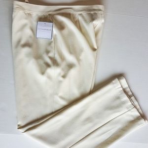 Ladies Cream Dress Slacks Pants - Stretch