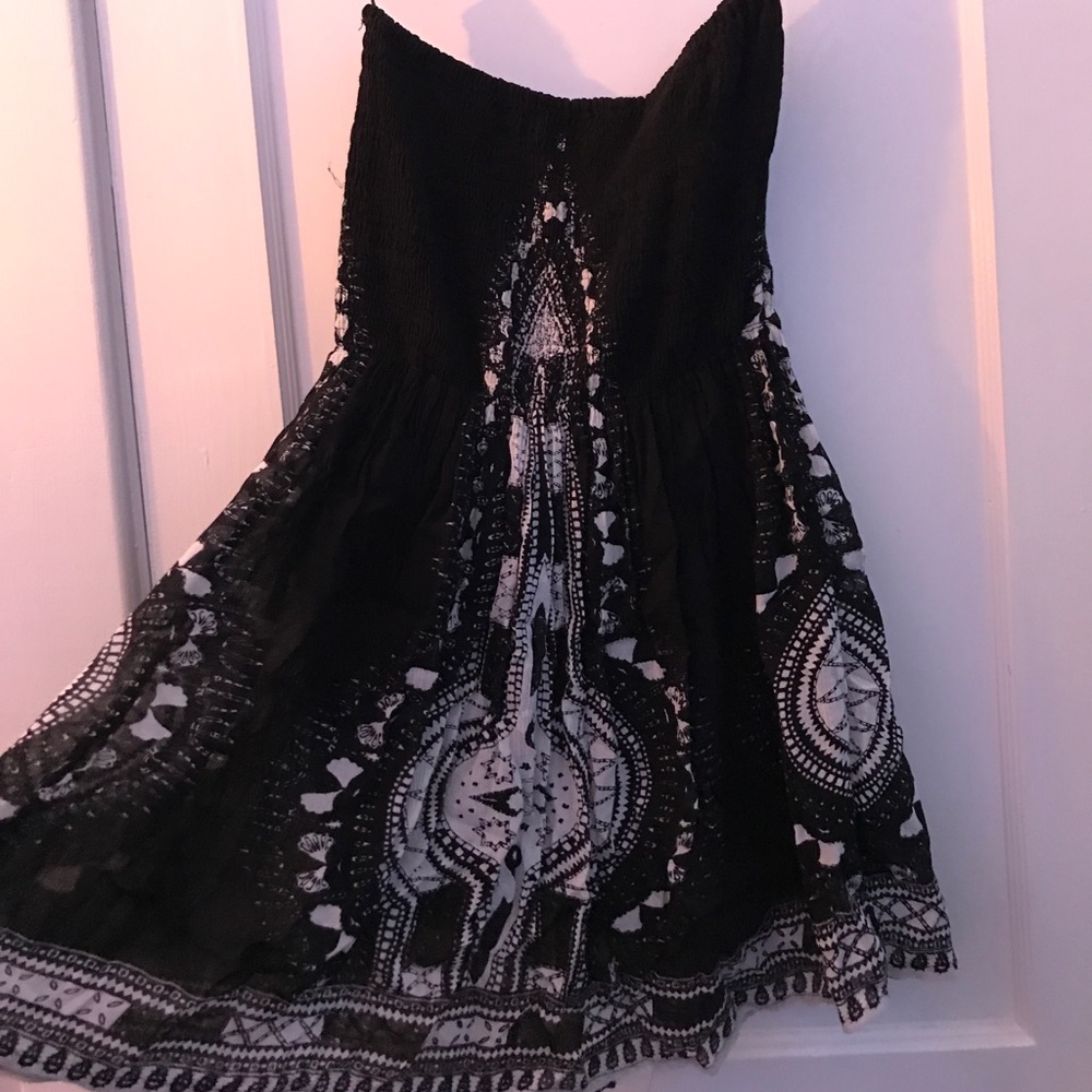 Simple black Swimsuit Coverup