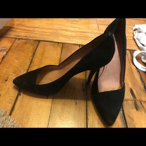 Madewell black pumps