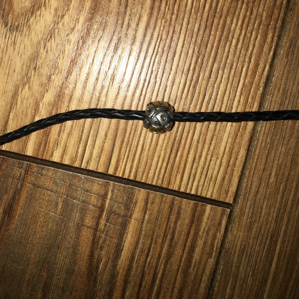 "D" initial Pandora Charm