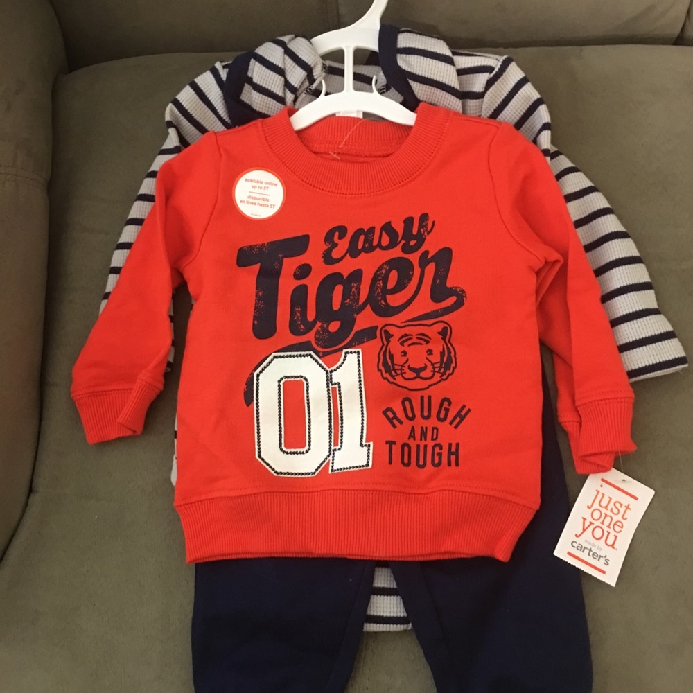 Carter 3 piece boys 6 month set
