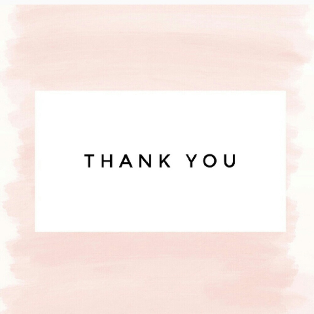 THANK YOU FOR SHOPPING MY CLOSET
