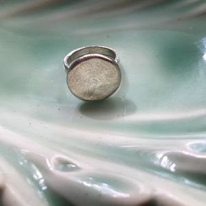 tous sterling silver ring several years old