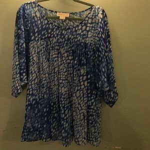 Michael Kors Sheer Blouse