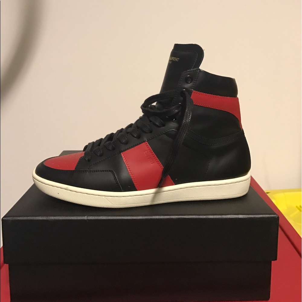 Saint Laurent high Top Sneakers
