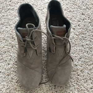 TOMS Desert Wedge/Bootie