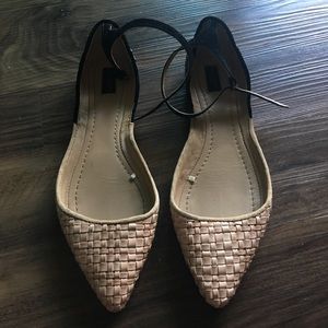 Zara two-toned flats