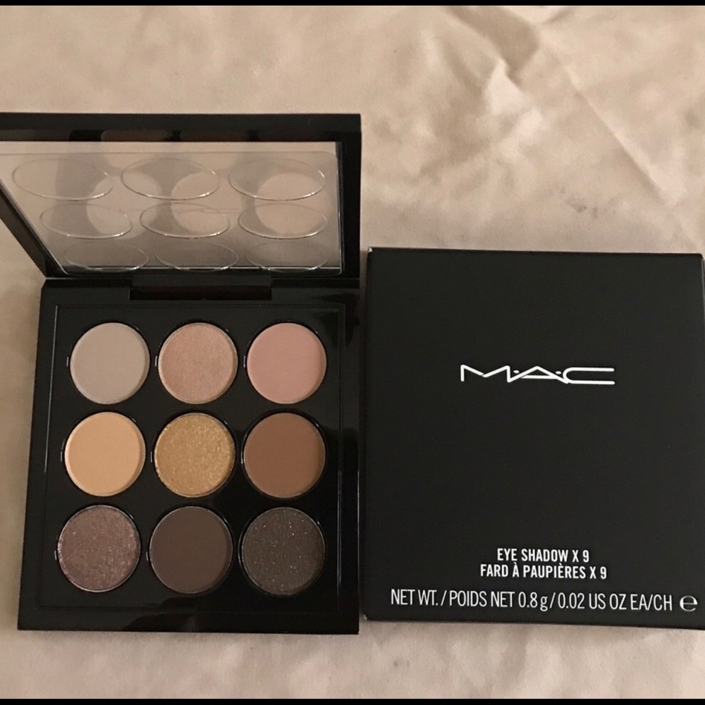 MAC COSMETICS Amber Times Nine Shadow Palette NWT
