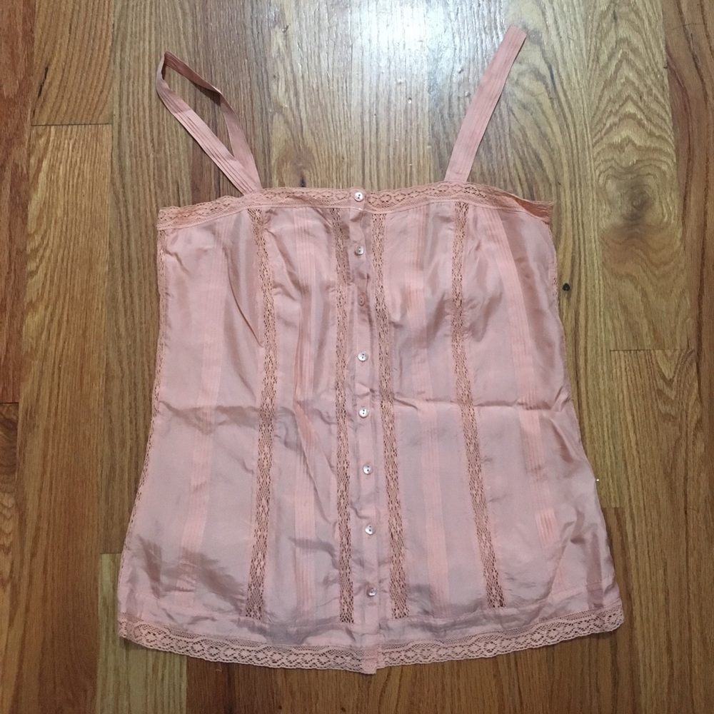 *sold* Anthropologie Lil silk blouse