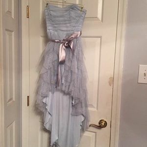 Light blue homecoming dress