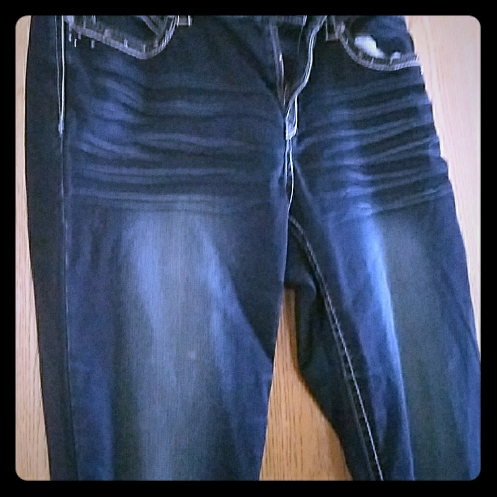 Stretchy Skinny Hydraulic Jeans