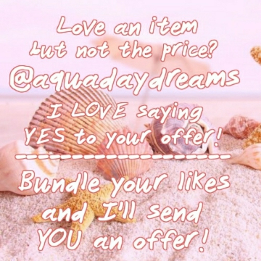 Don't like a price, send me an offer 😉