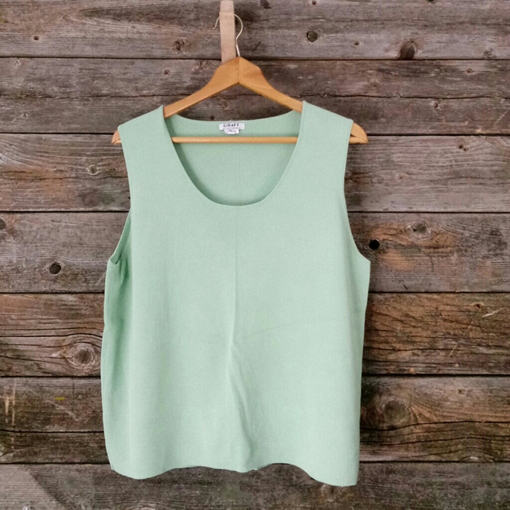 Tank Top stretchy knit tank top
