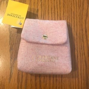 NWT L'occitane en Provence mini makeup bag