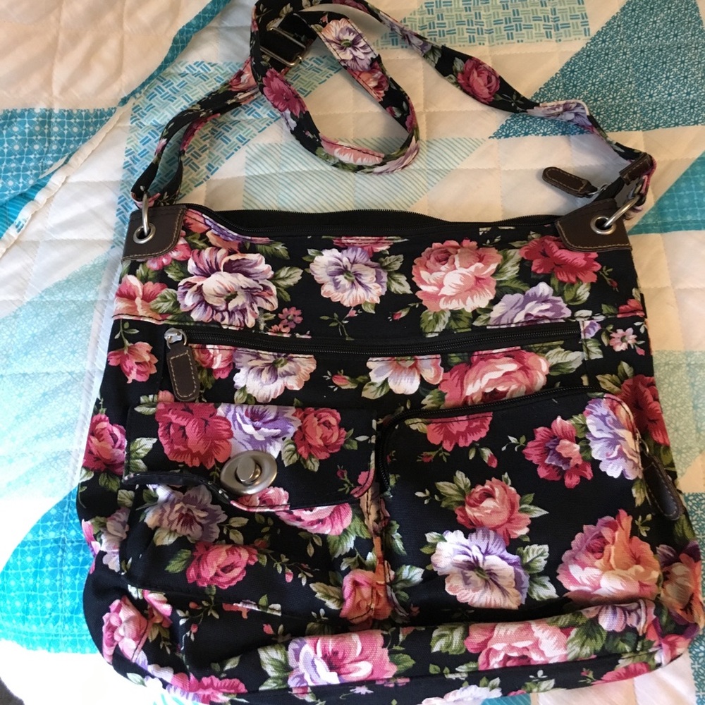Floral purse