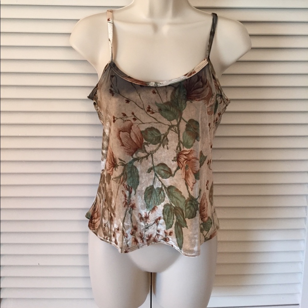 Shimmery Velvet Top