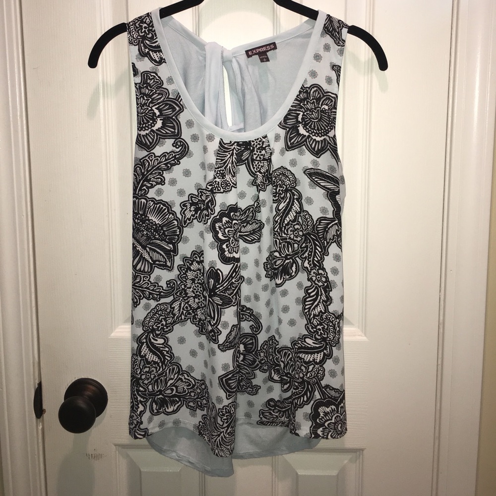 Express sleeveless blouse