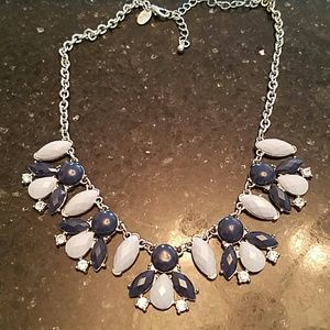 Necklace in blues