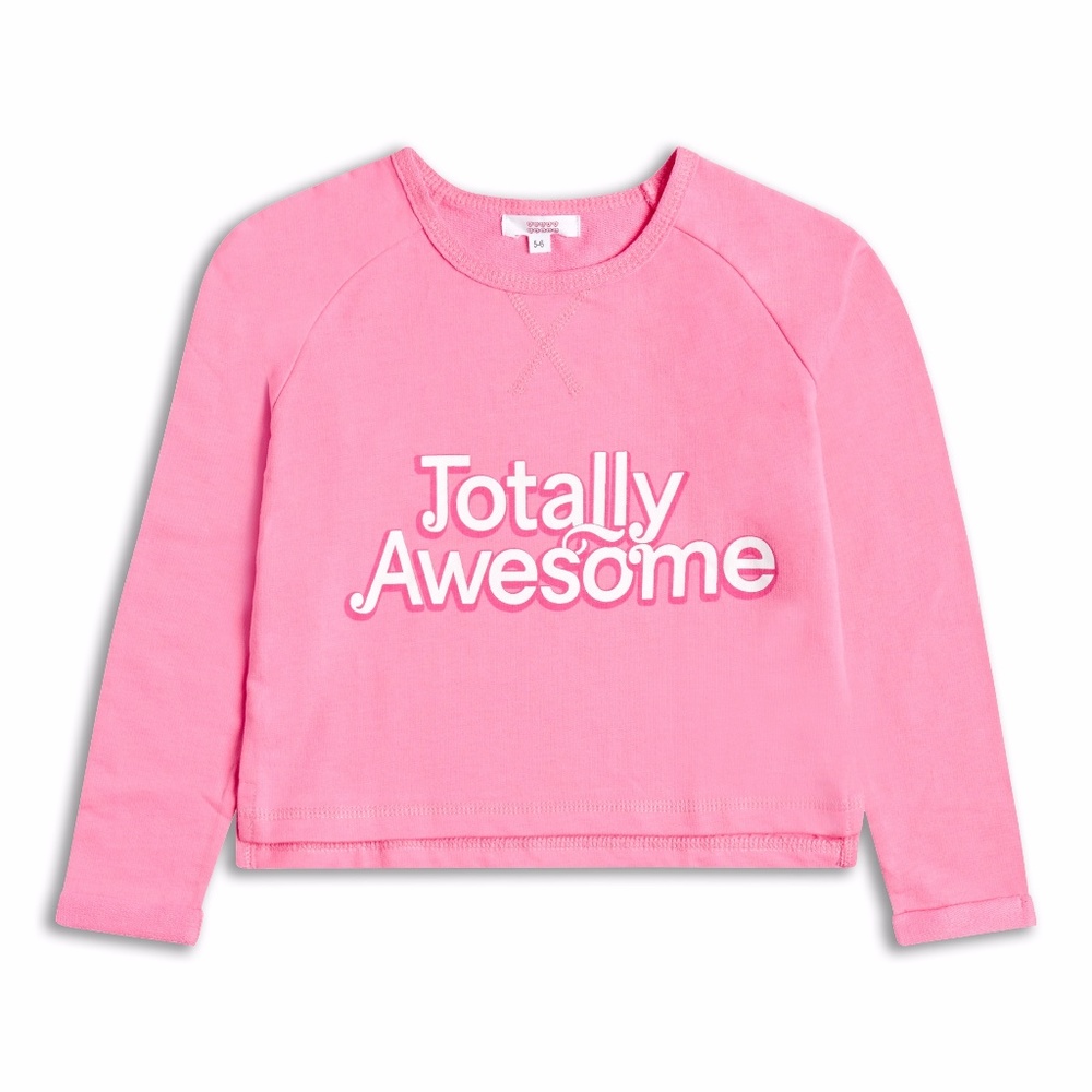 Girls Crop Sweater