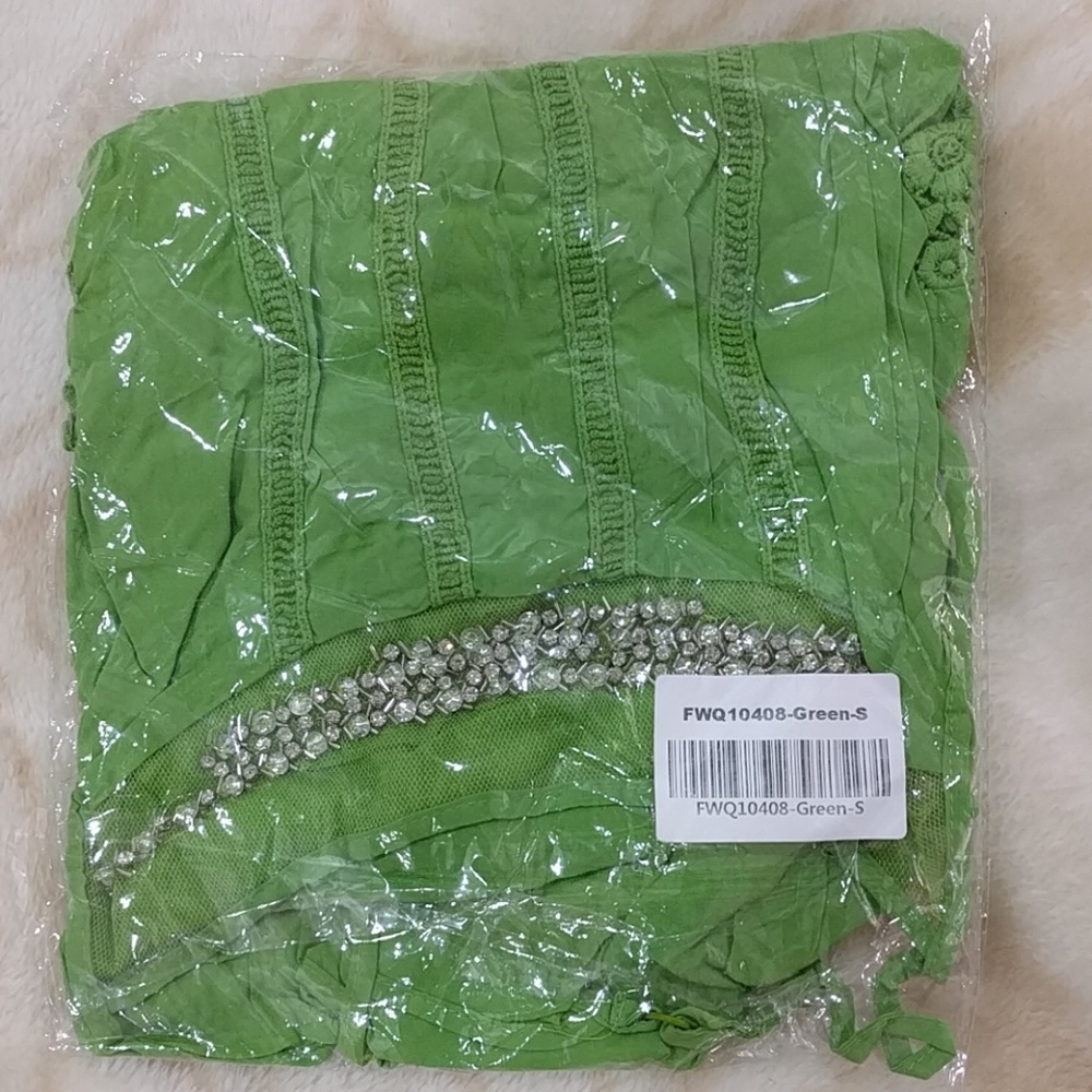 NWT Diamond Dress Green S - Picture 3 of 7