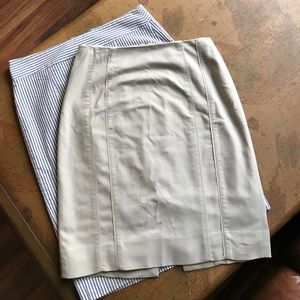 White House black market & Banana Republic skirts