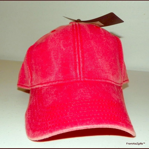 Vintage Red Cap Hat NWT Deadstock Top Ten - Picture 2 of 6