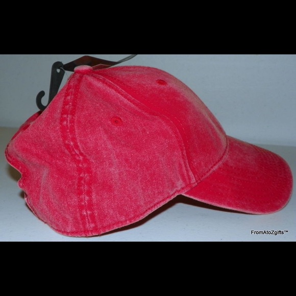 Vintage Red Cap Hat NWT Deadstock Top Ten - Picture 4 of 6